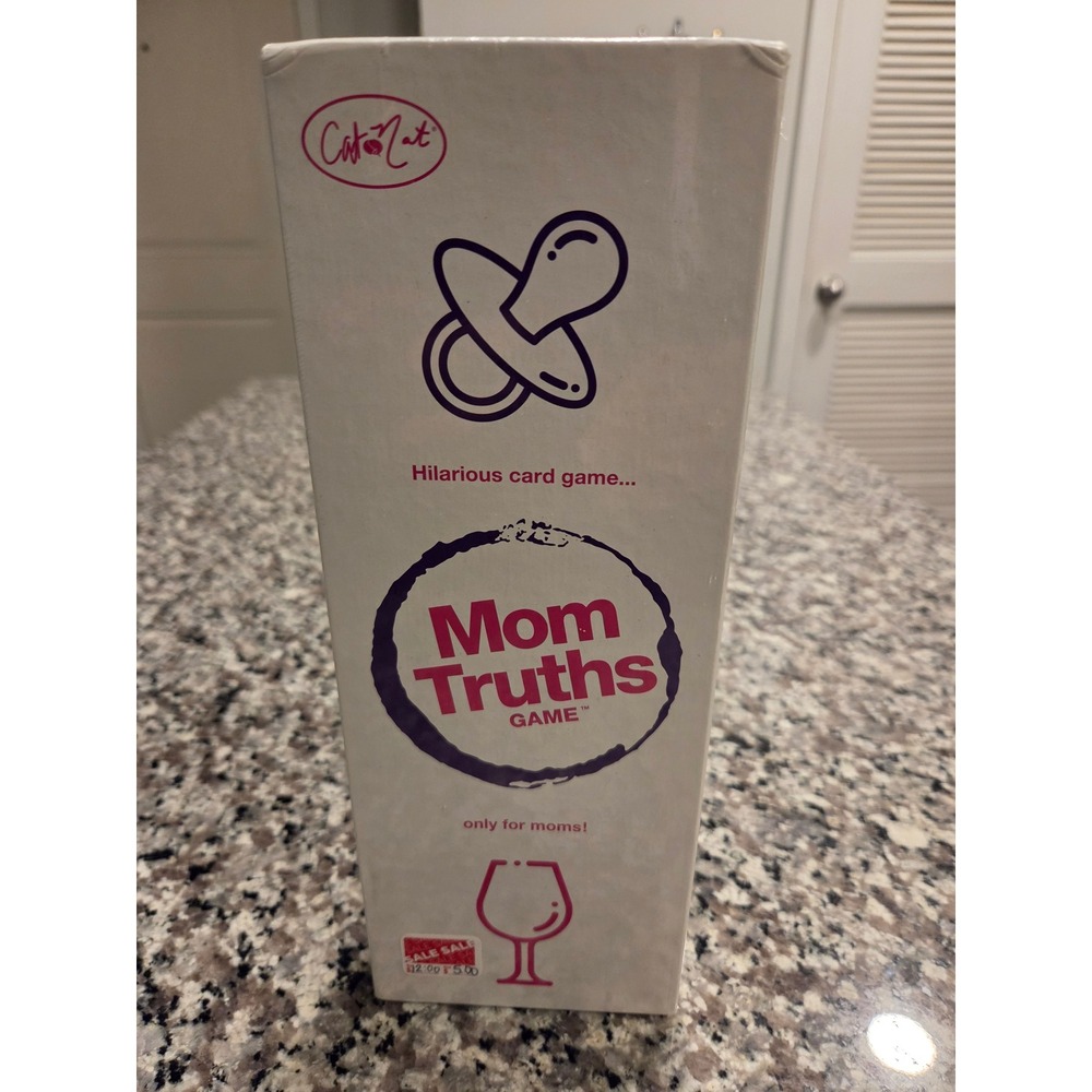 Cat & Nat Mom Truths Game Adult Party Game 21+ 400 Cards sm box damage